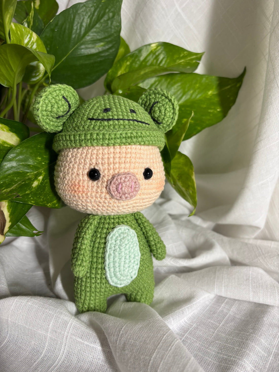 Maialino ranocchio amigurumi — Photo 2