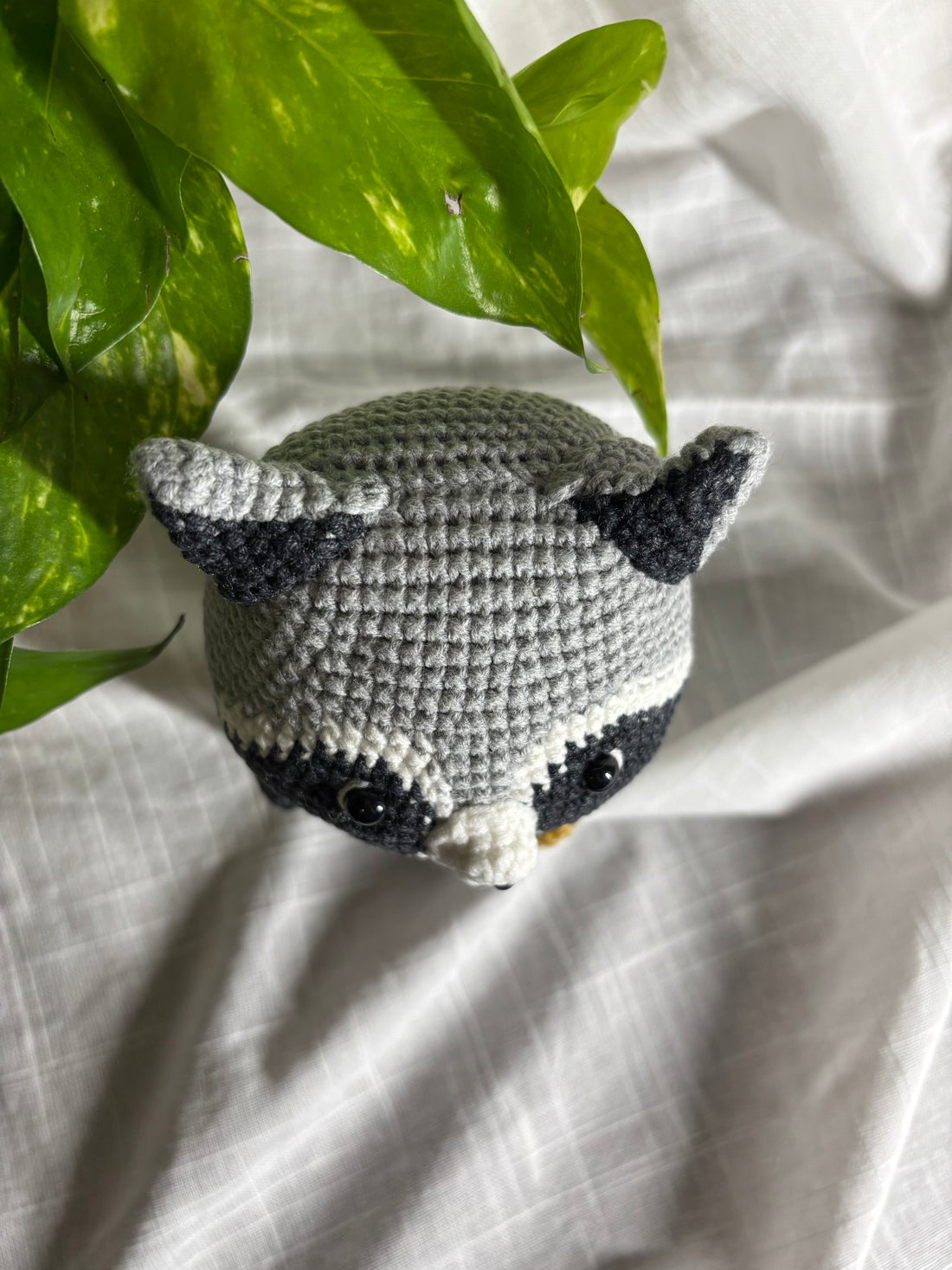 Procione amigurumi con papillon — Photo 5