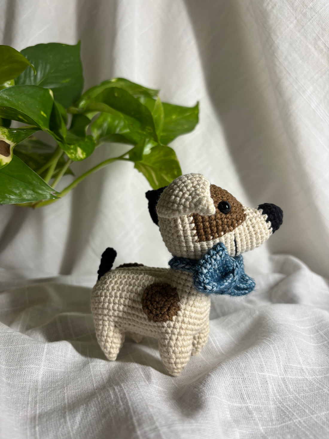 Cagnolino amigurumi con fiocco — Photo 5