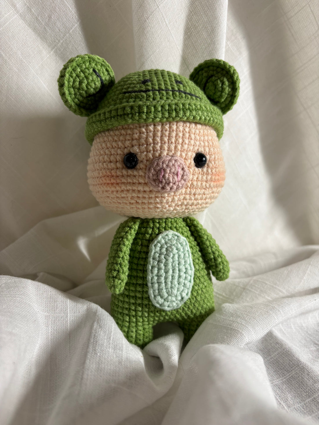 Maialino ranocchio amigurumi — Photo 4