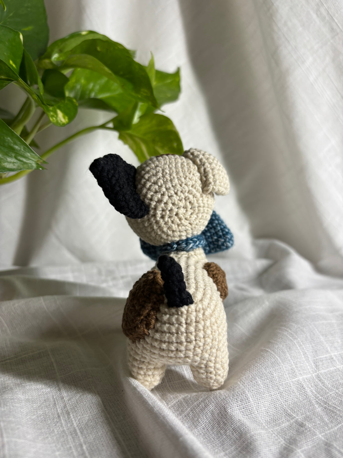 Cagnolino amigurumi con fiocco — Photo 6